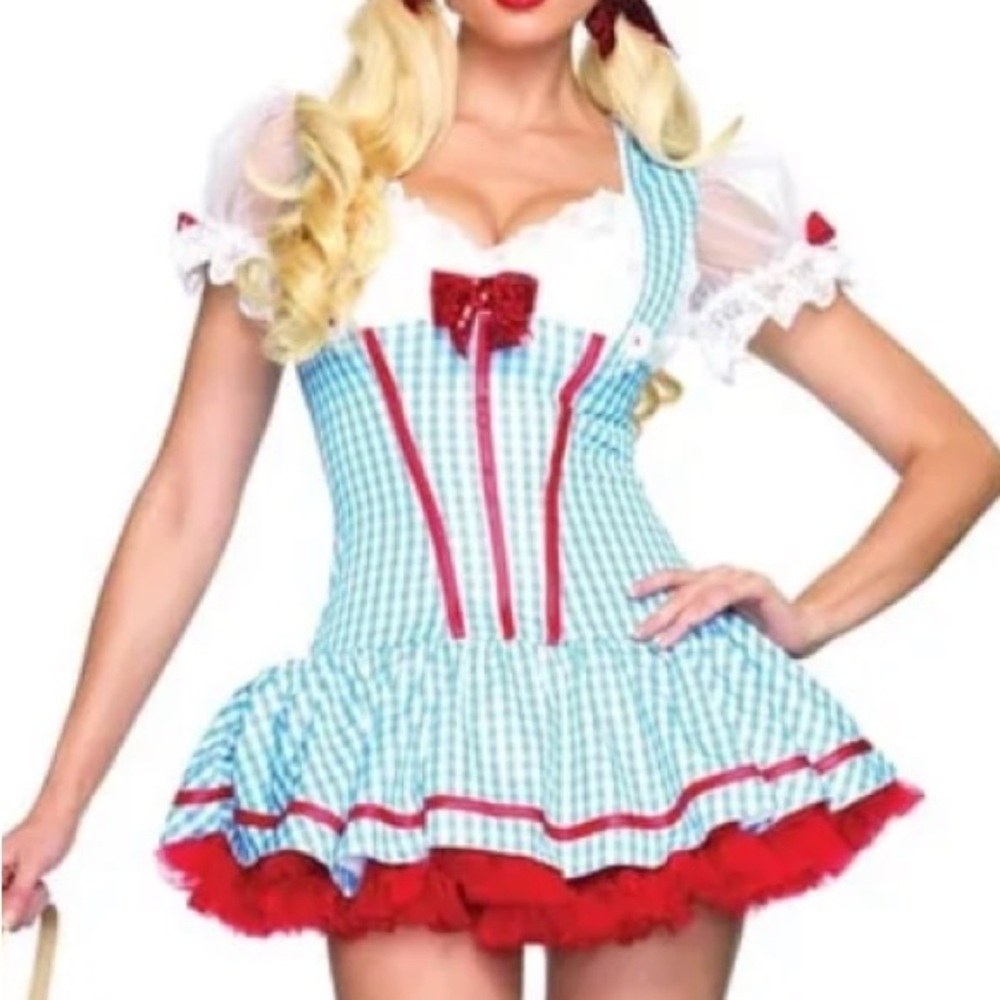 Leg Avenue Diva Dorothy Adult Costume Halloween Wizard of Oz Size M/L
